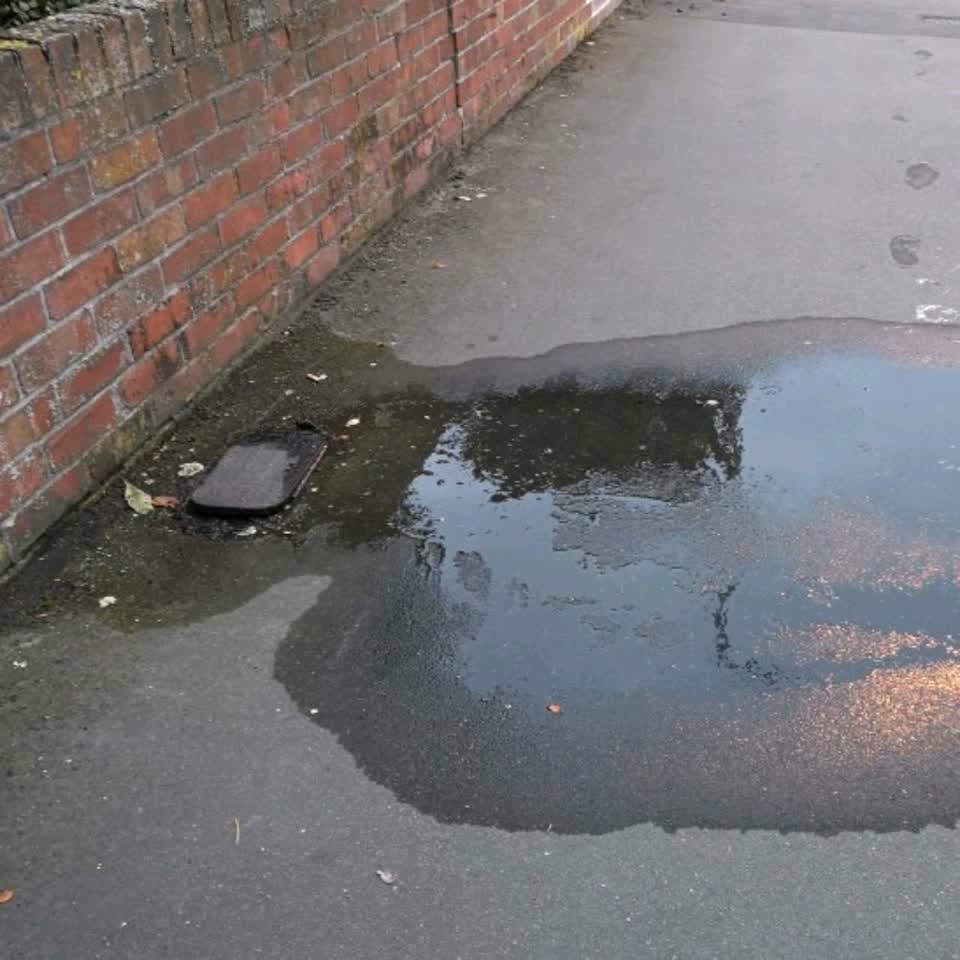 The photograph attached to this water supply report