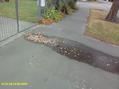 Roading/Streets, a report photo