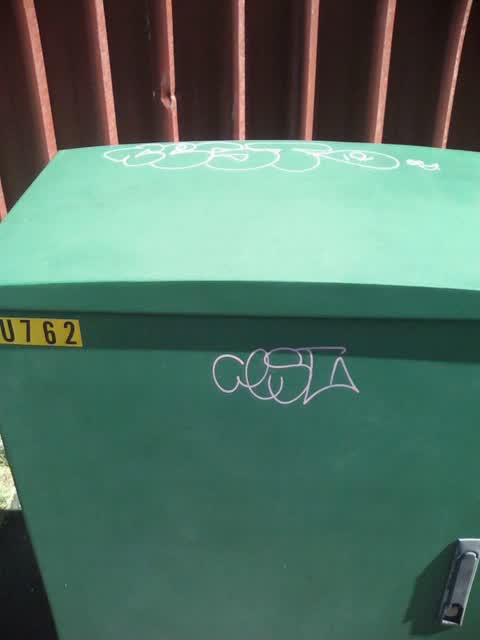 Graffiti, a report photo