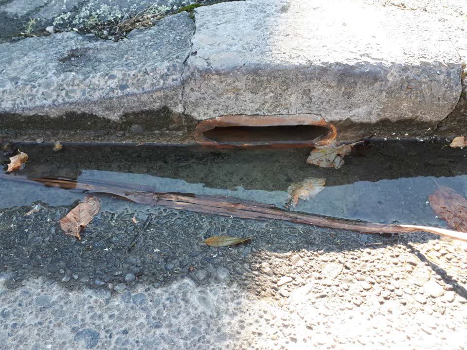 The photograph attached to this water supply report