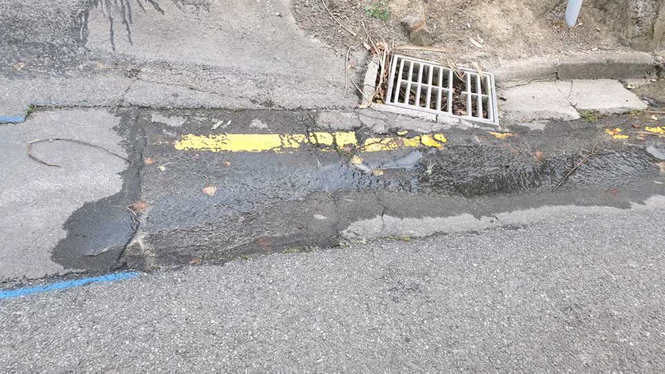 The photograph attached to this wastewater/stormwater report