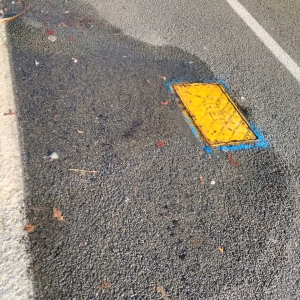 The photograph attached to this water supply report