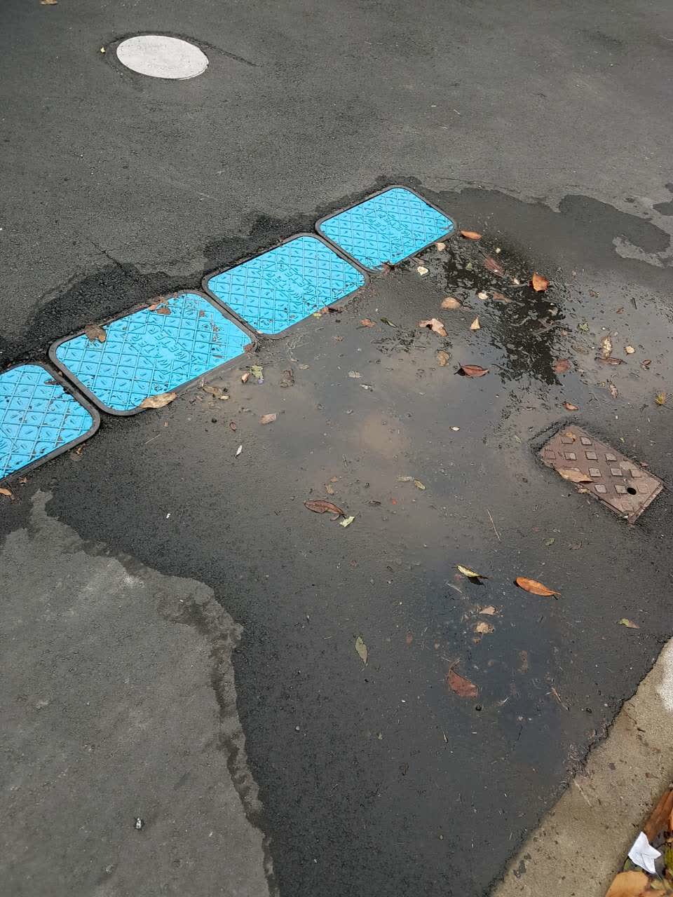 The photograph attached to this water supply report