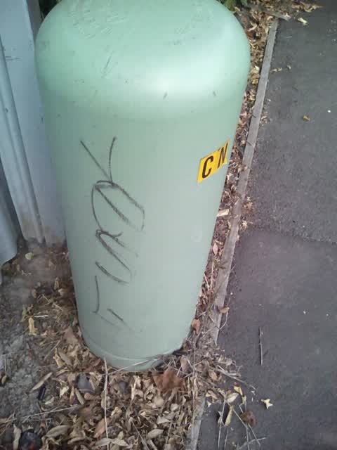 Graffiti, a report photo