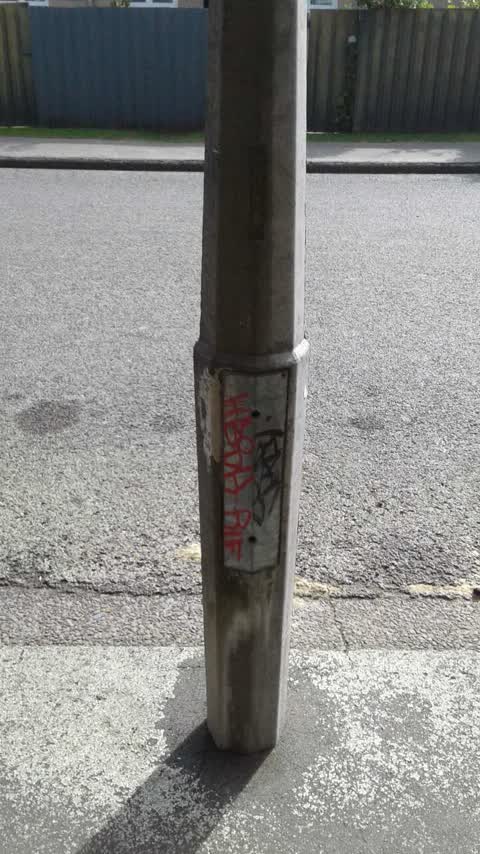 Graffiti, a report photo