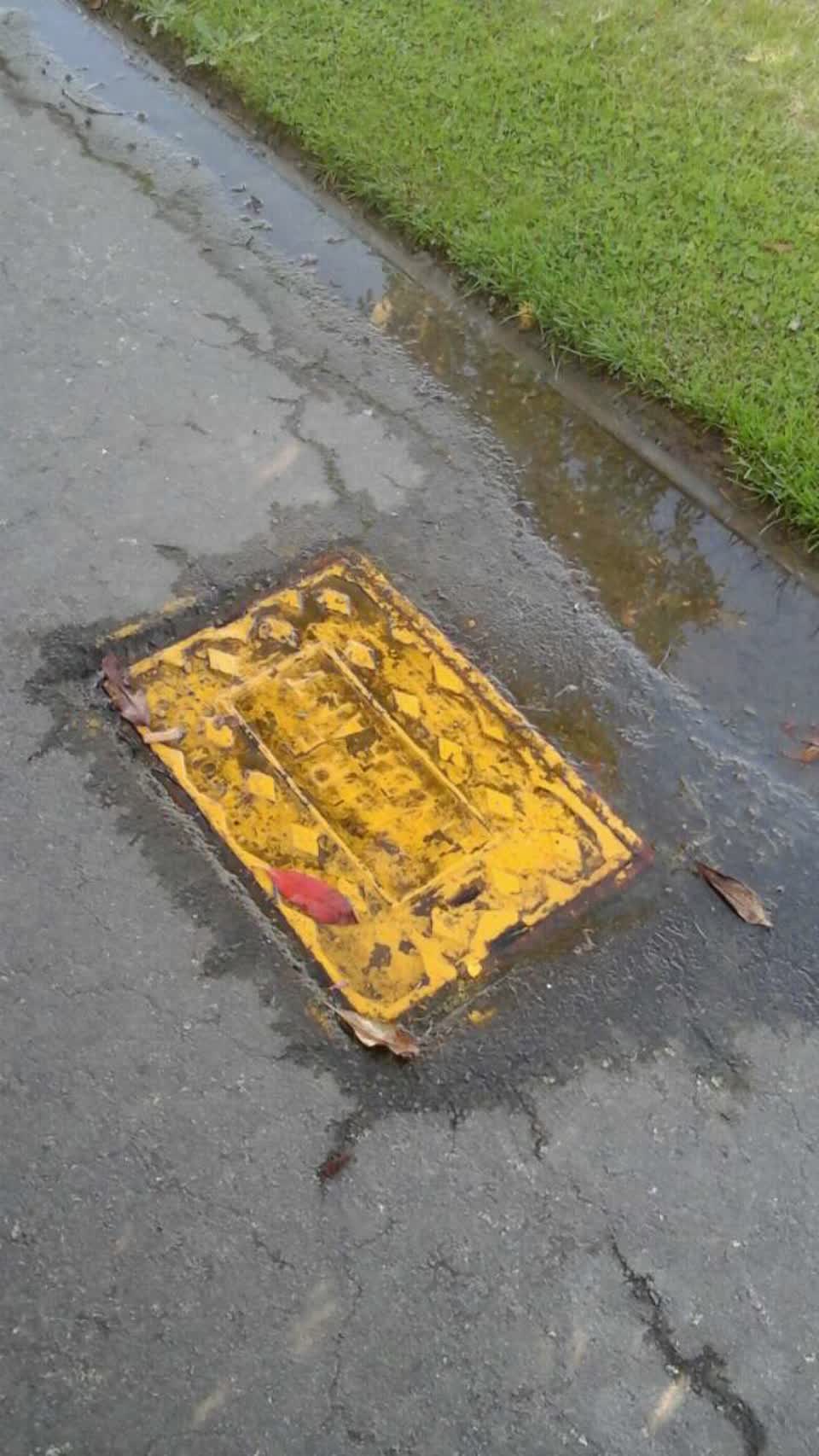 The photograph attached to this water supply report