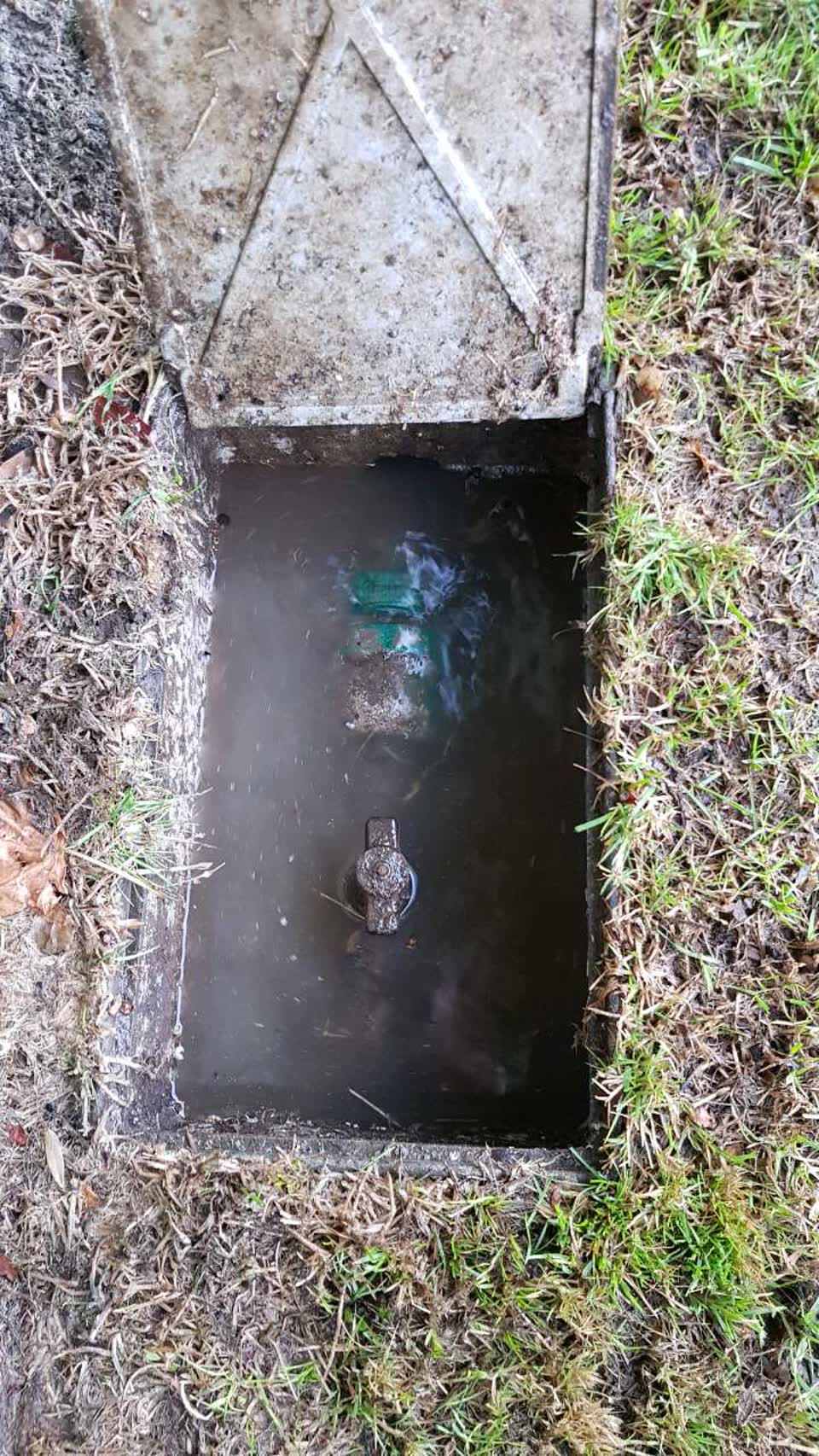 The photograph attached to this water supply report