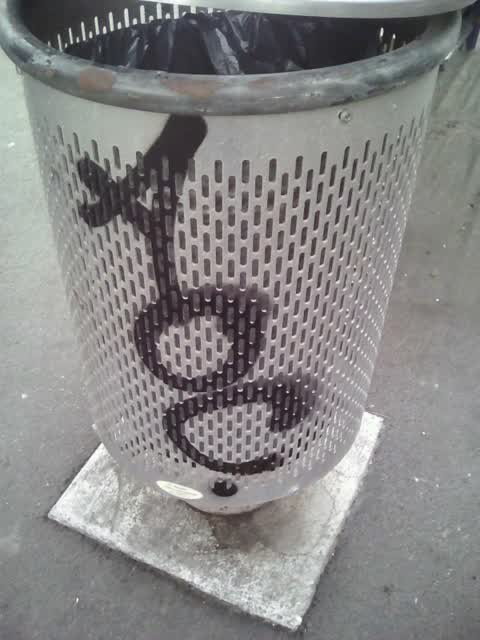 Graffiti, a report photo