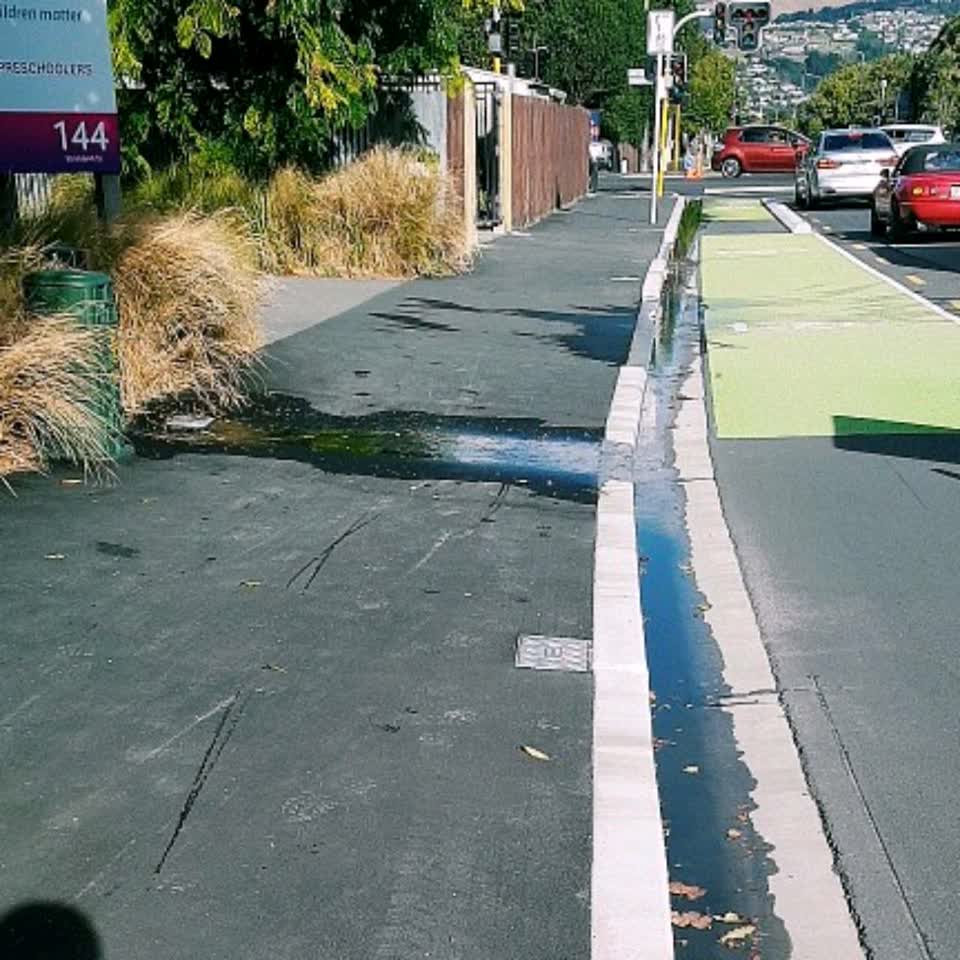 The photograph attached to this water supply report