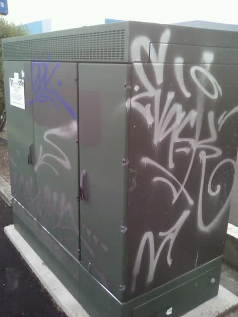 Graffiti, a report photo