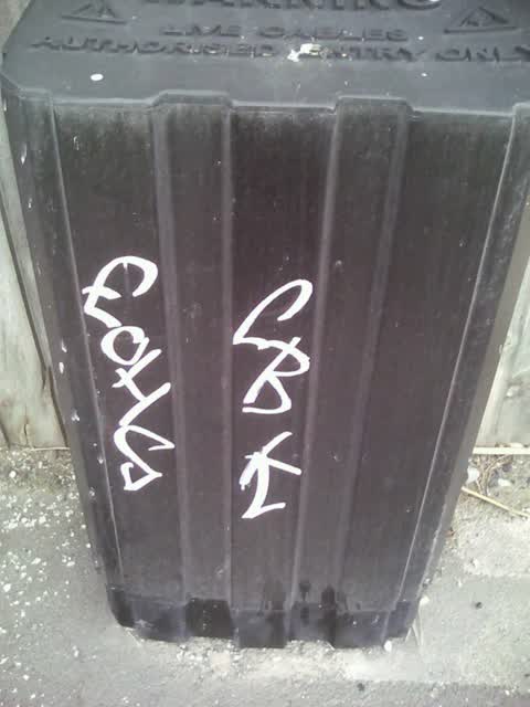 Graffiti, a report photo