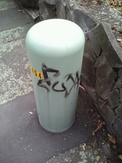 Graffiti, a report photo