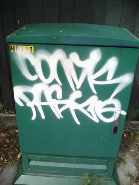 Graffiti, a report photo