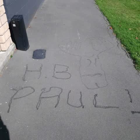 Graffiti, a report photo