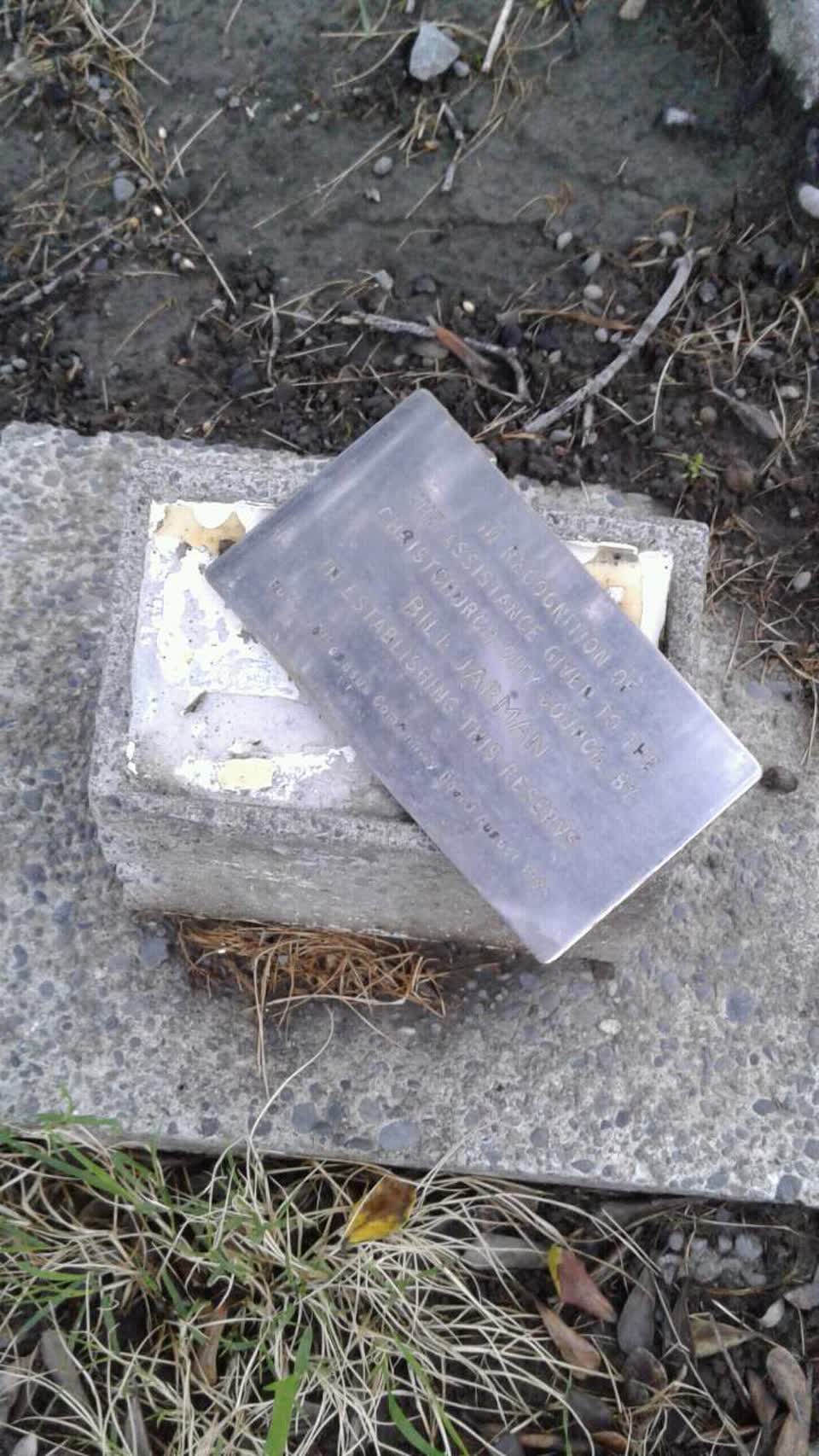 The photograph attached to this parks report