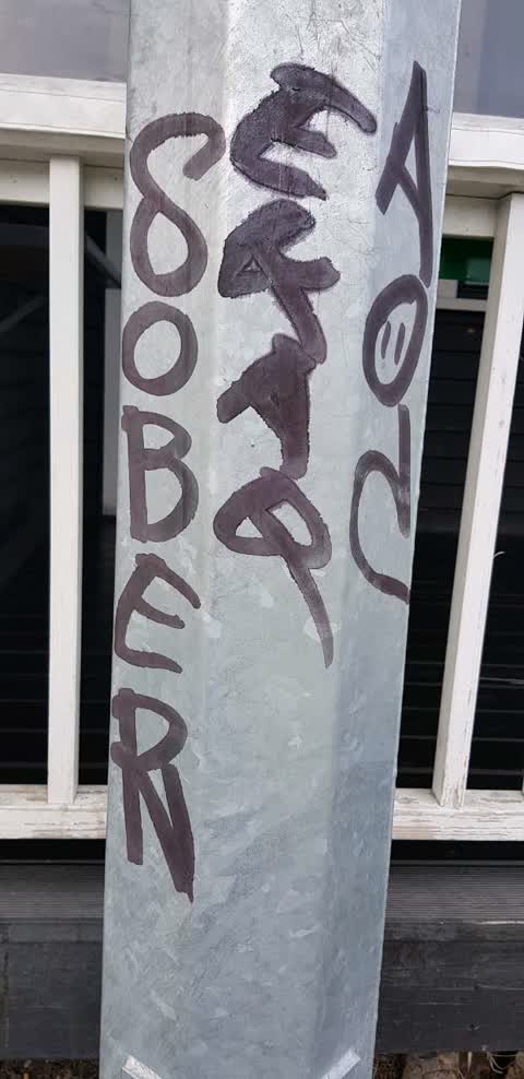 Graffiti, a report photo