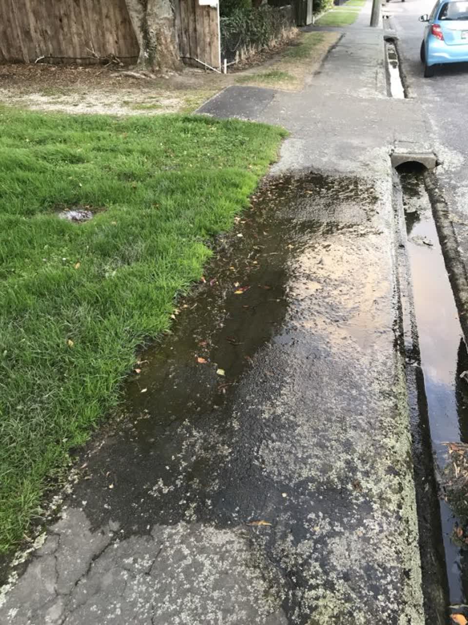 The photograph attached to this water supply report