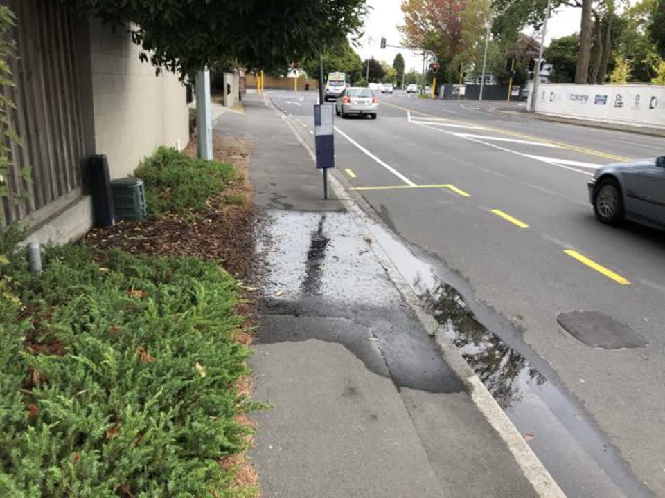 The photograph attached to this water supply report