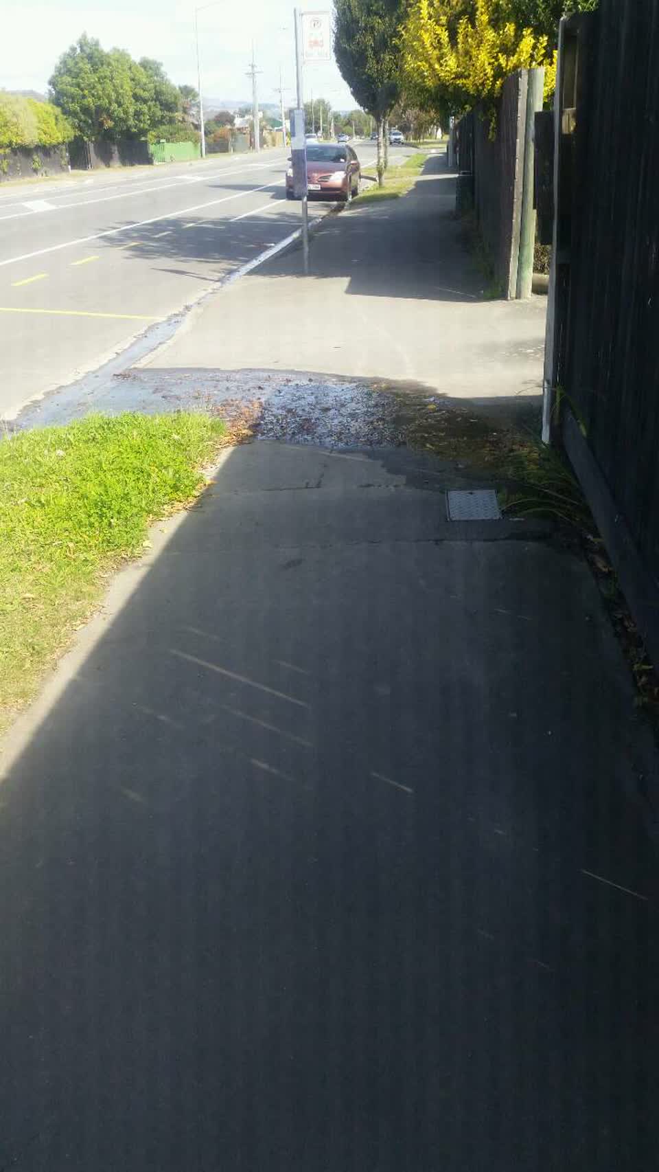 The photograph attached to this water supply report