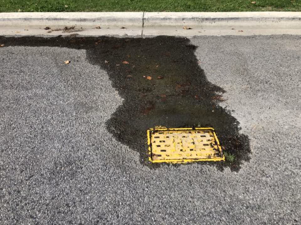 The photograph attached to this water supply report