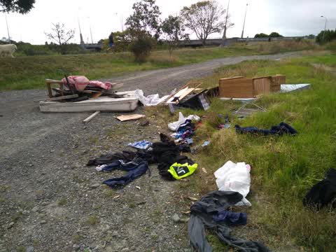 Rubbish/Recycling, a report photo