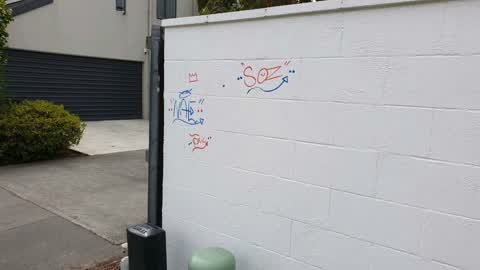 Graffiti — a report photo