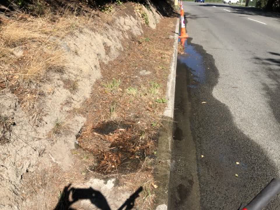 The photograph attached to this water supply report