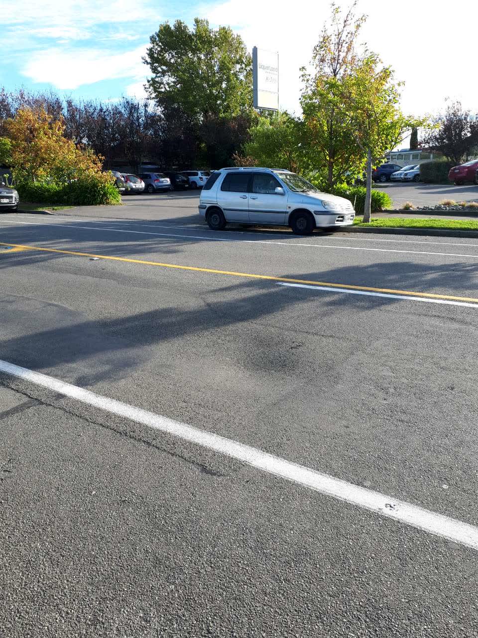 The photograph attached to this wastewater/stormwater report