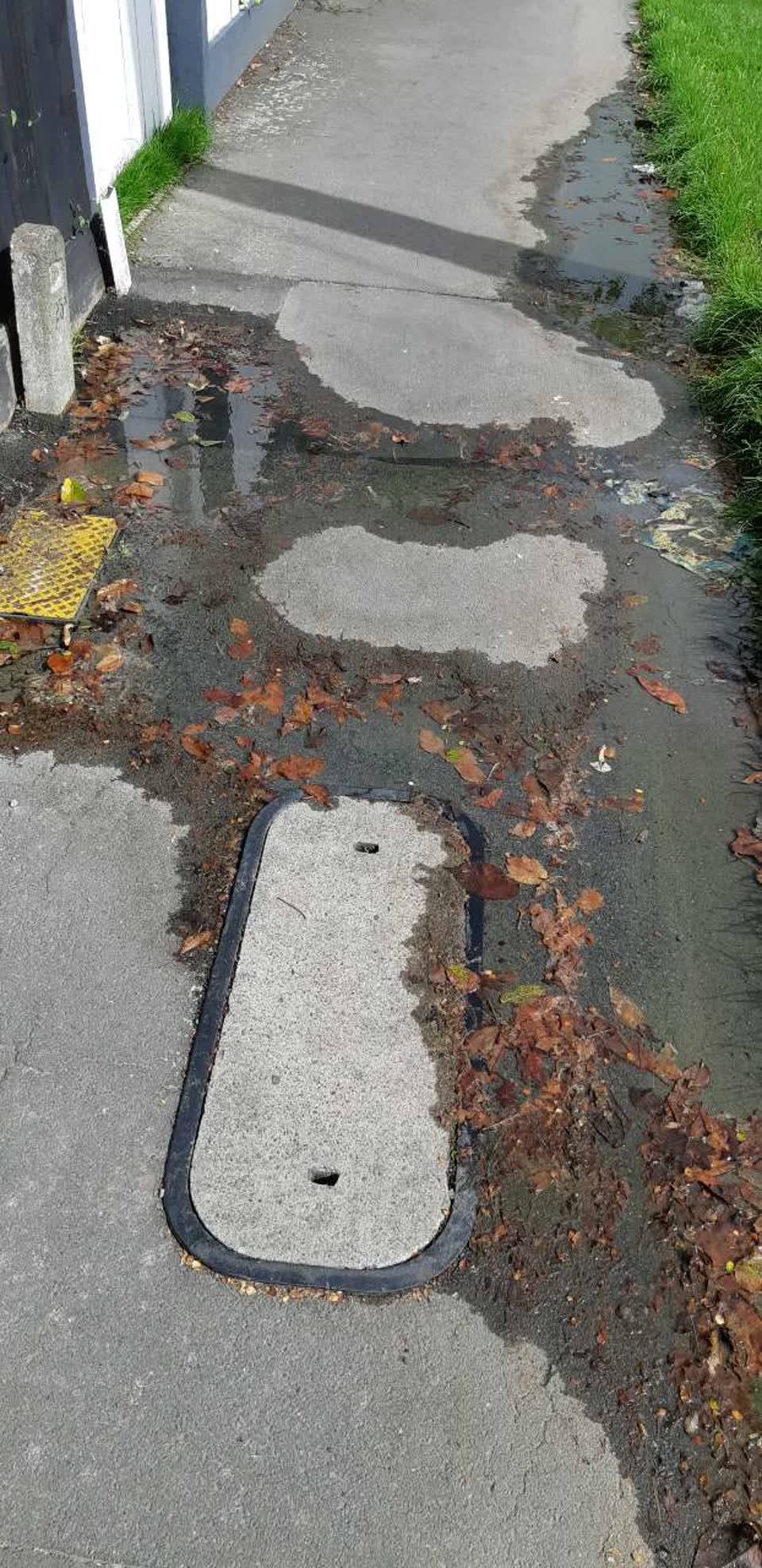 The photograph attached to this water supply report