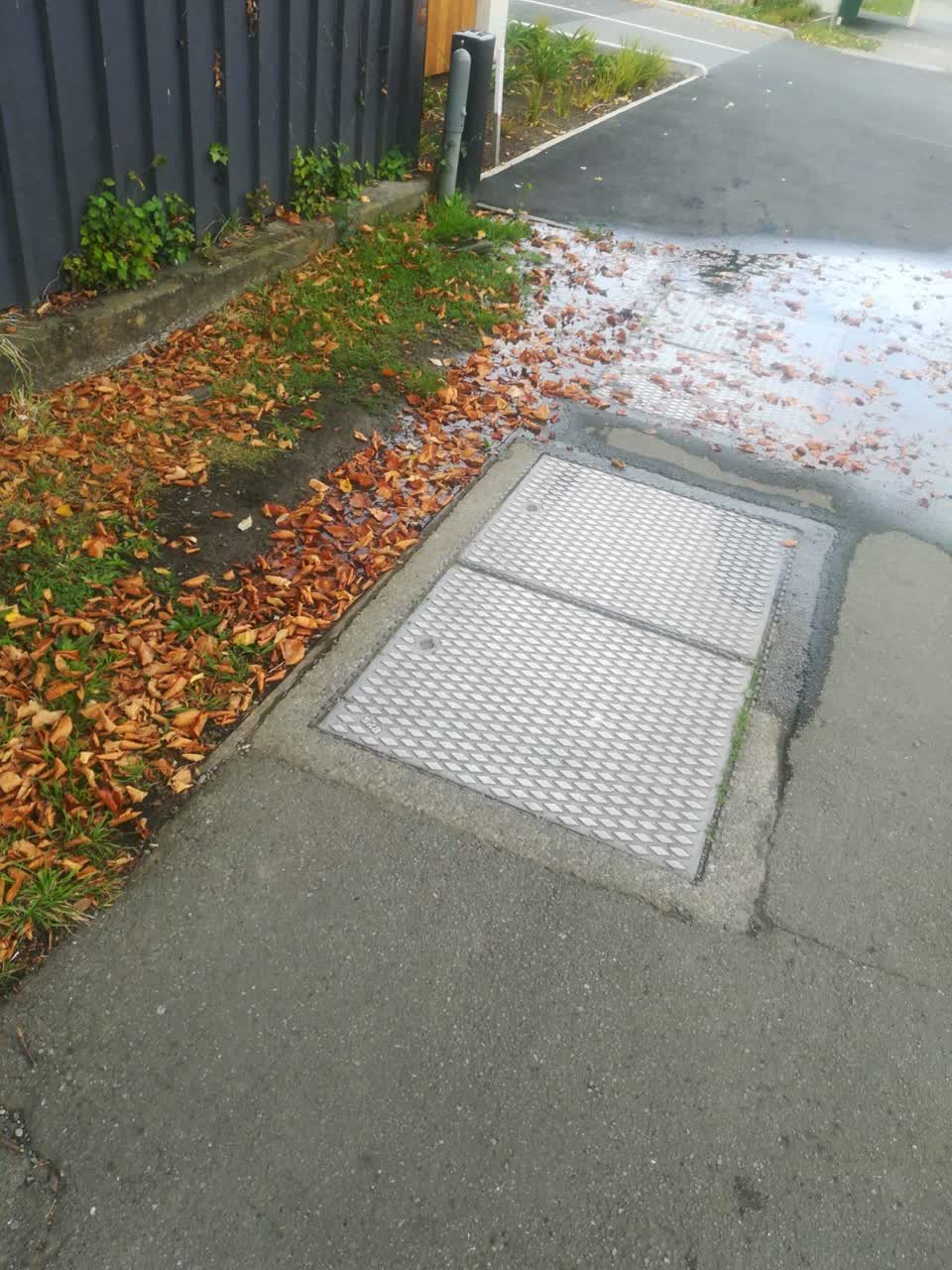 The photograph attached to this wastewater/stormwater report