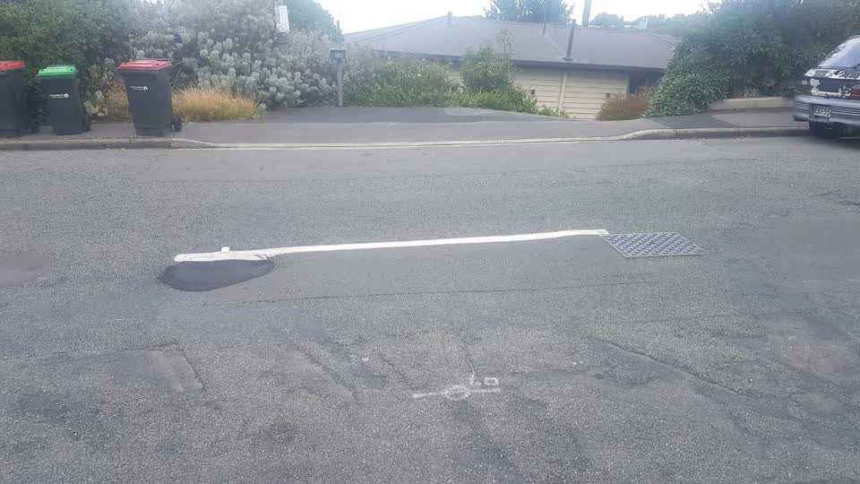 The photograph attached to this wastewater/stormwater report