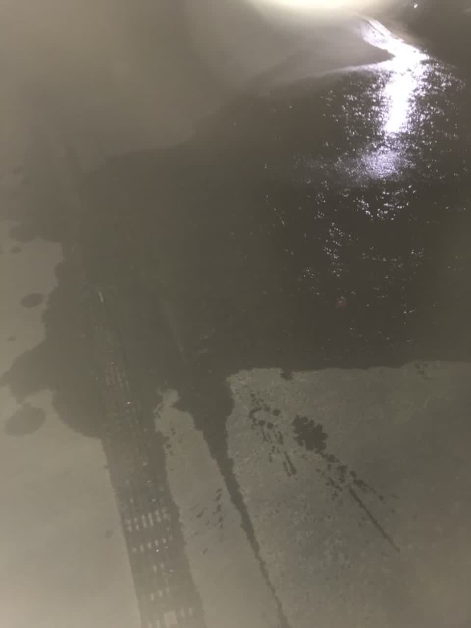The photograph attached to this flooding report