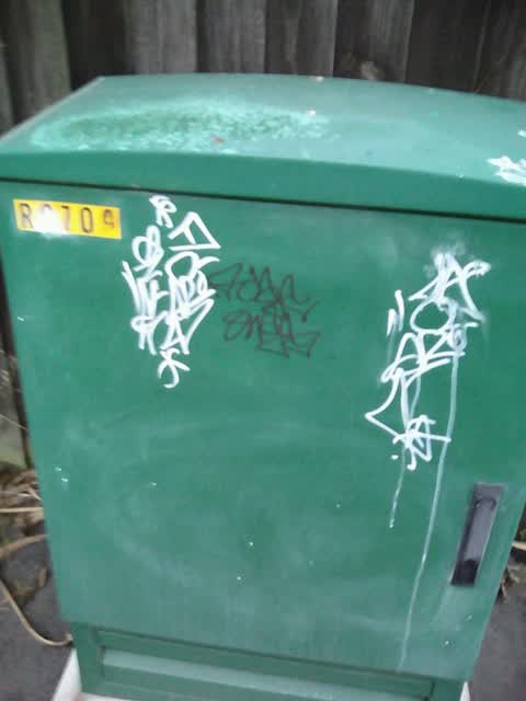 Graffiti, a report photo