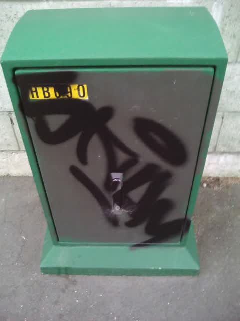 Graffiti, a report photo