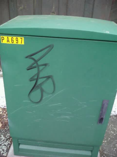 Graffiti, a report photo