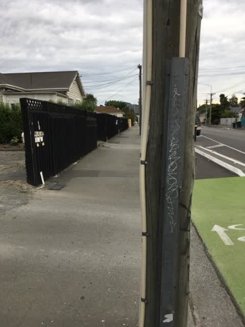 Graffiti, a report photo
