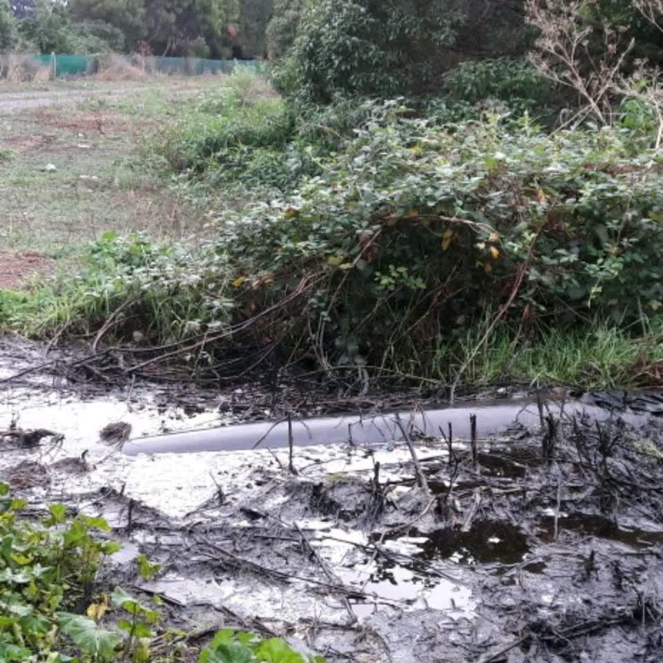 The photograph attached to this wastewater/stormwater report