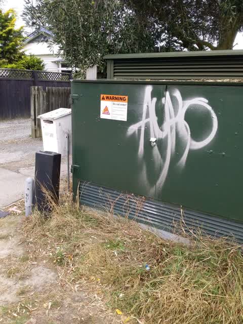 Graffiti, a report photo