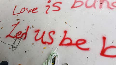 Graffiti, a report photo