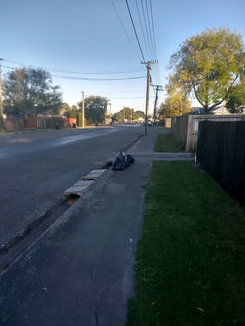 Rubbish/Recycling, a report photo