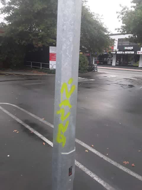 Graffiti, a report photo
