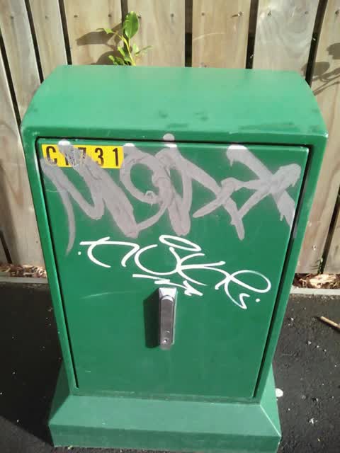 Graffiti, a report photo