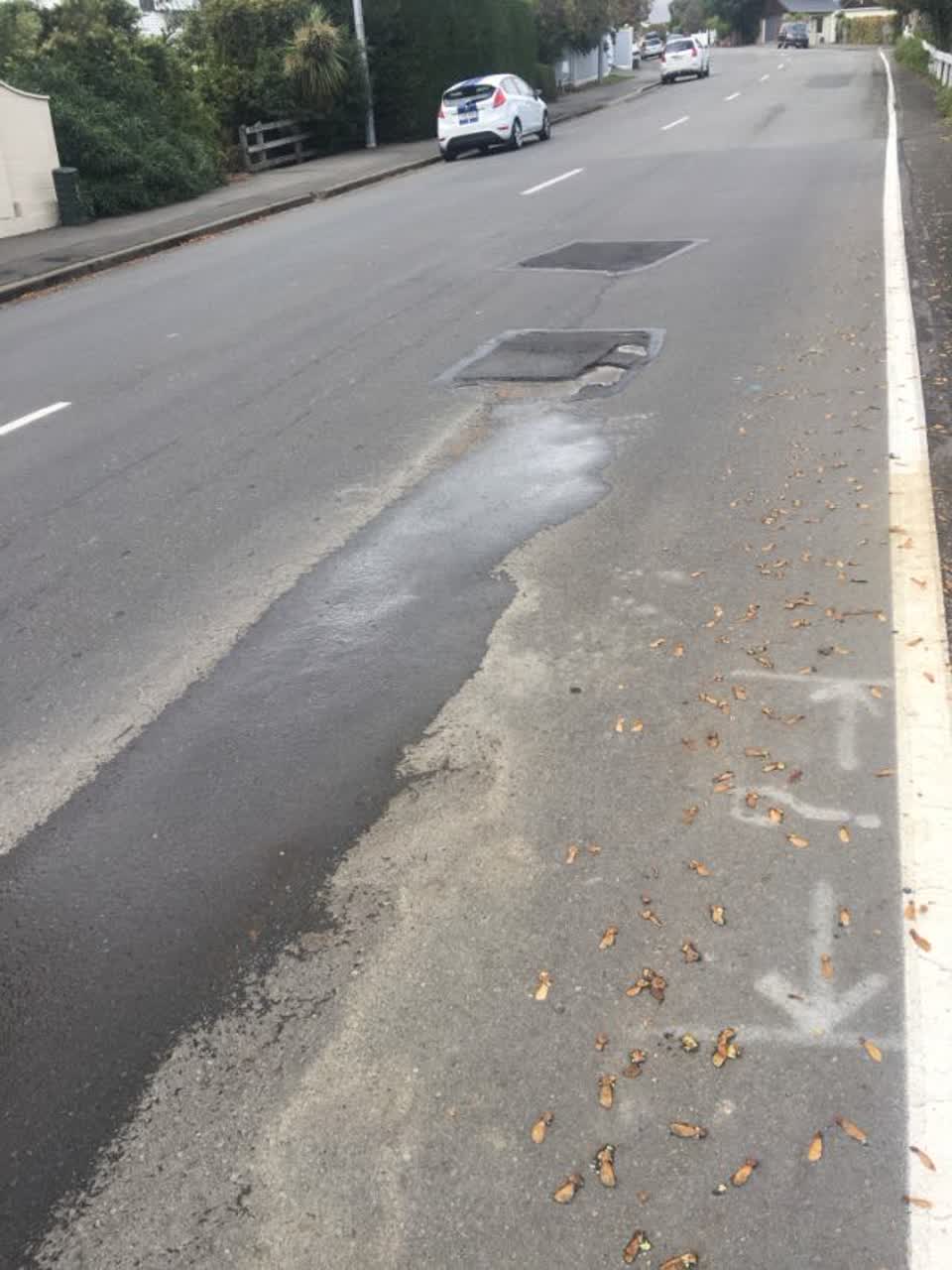 The photograph attached to this water supply report