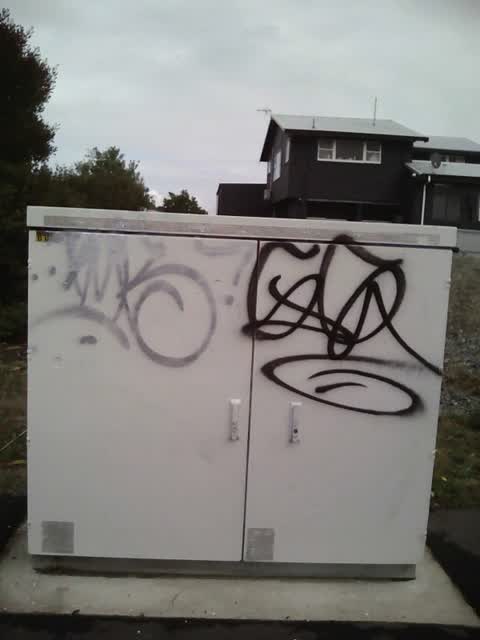 Graffiti, a report photo