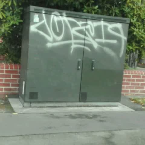 Graffiti, a report photo