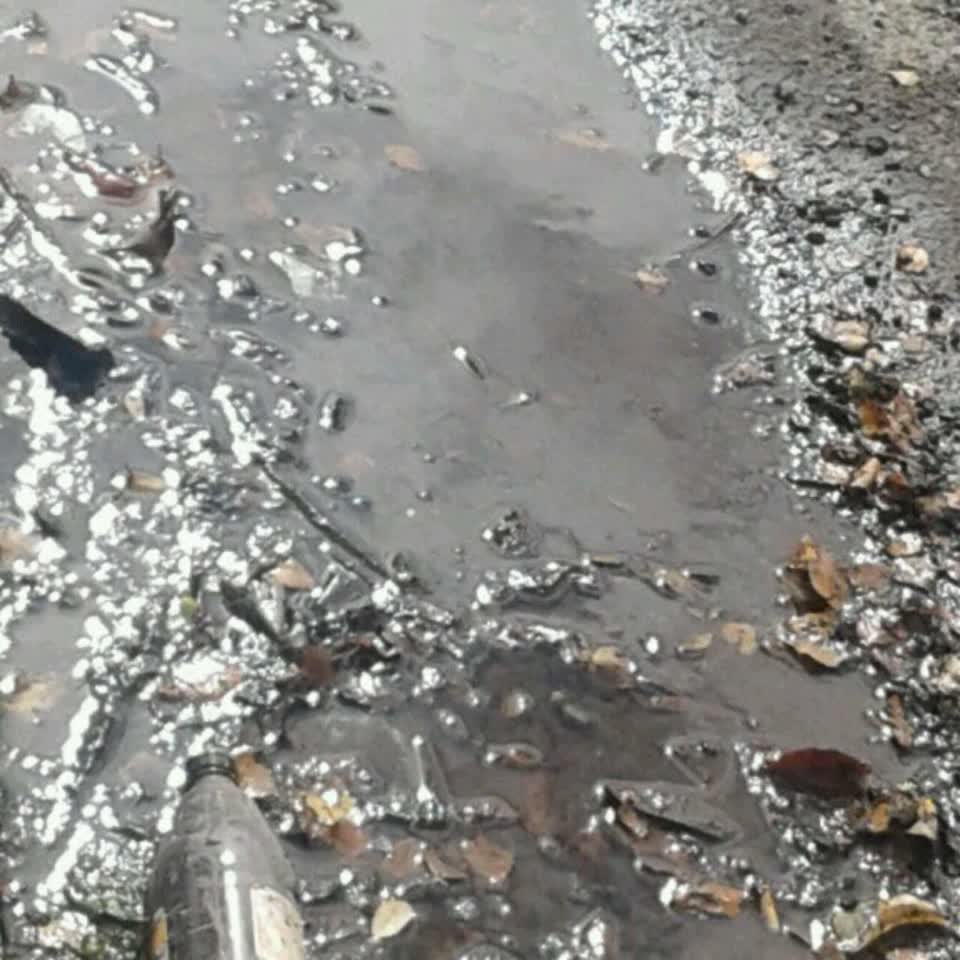 The photograph attached to this wastewater/stormwater report
