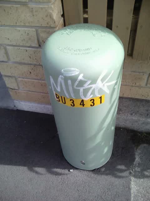 Graffiti, a report photo
