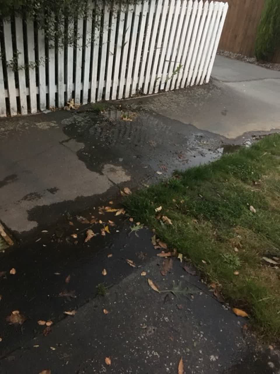 The photograph attached to this water supply report