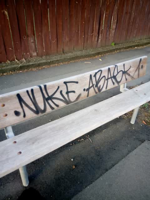 Graffiti, a report photo