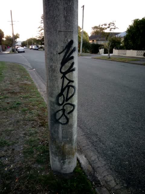 Graffiti, a report photo